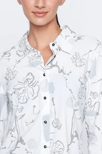La tunique chemise imprimée