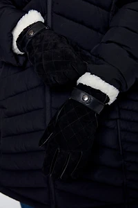 Detachable hood puffer jacket