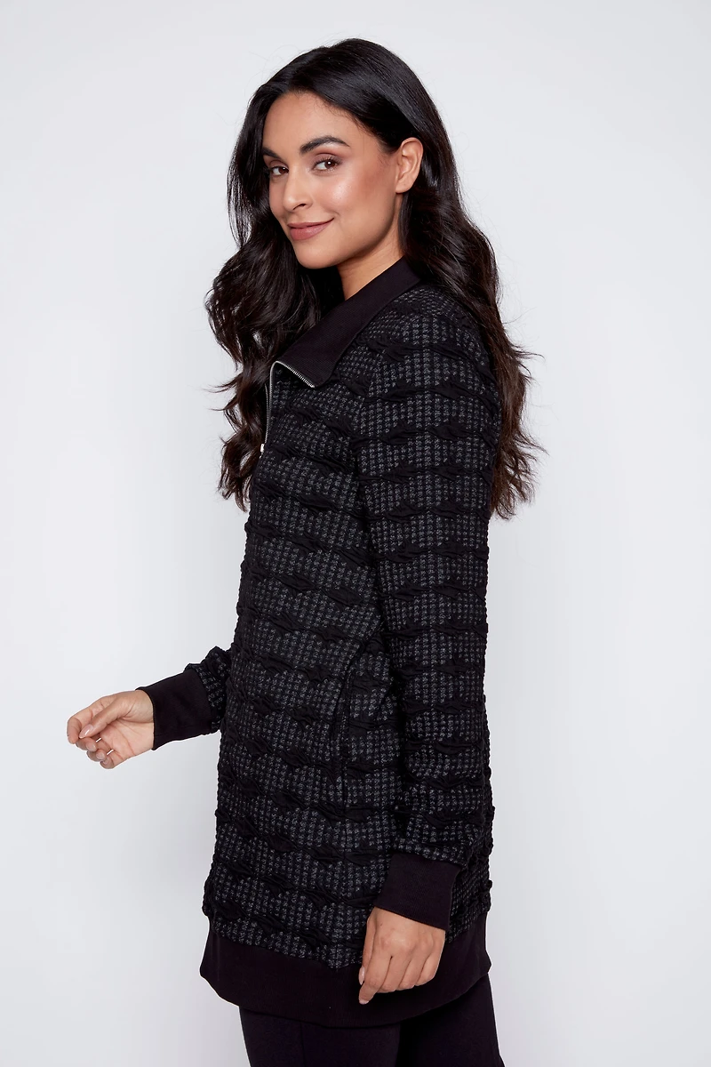 La veste texturée