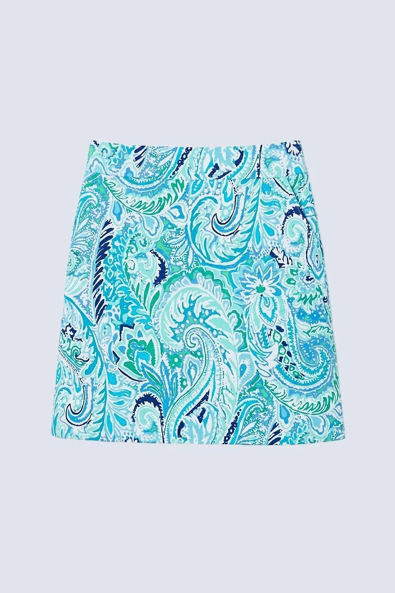 Paisley design skort