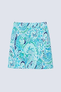 Paisley design skort