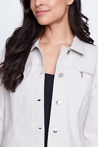 Jean style bengaline jacket