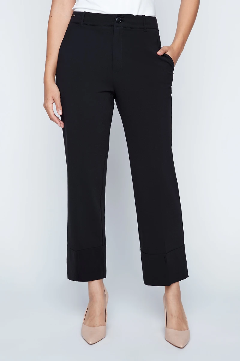 Madison straight leg cuff trouser