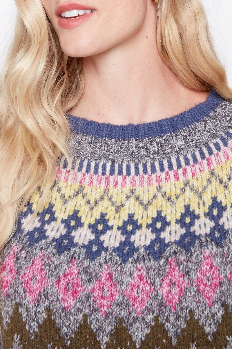 Le pull à motif Fair Isle
