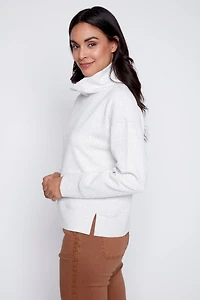 Puckered knit top
