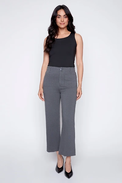 Wide leg pdr pant