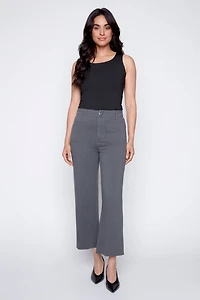 Wide leg pdr pant