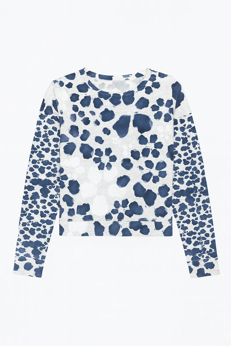 Animal print top