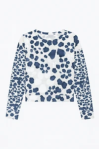 Animal print top