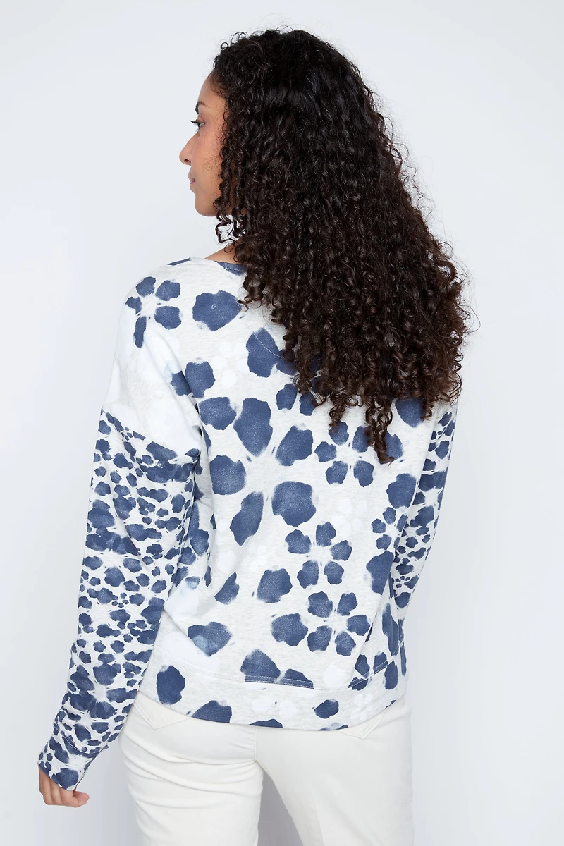 Animal print top