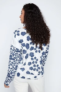 Animal print top