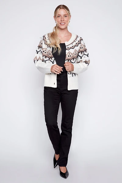 Le cardigan Fair Isle