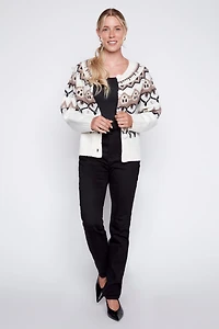 Le cardigan Fair Isle
