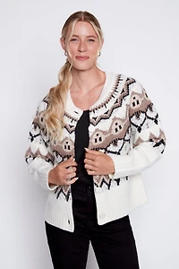 Le cardigan Fair Isle