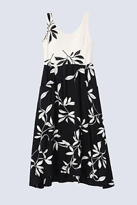 La robe en jersey imprimé