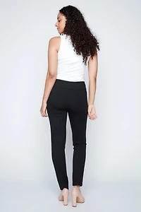 Slim leg ankle pant