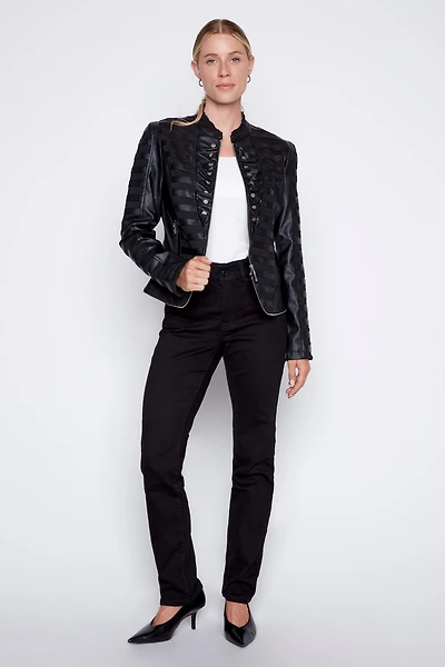 La veste amiral en similicuir