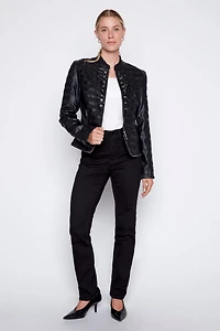 La veste amiral en similicuir