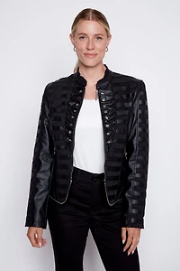 La veste amiral en similicuir