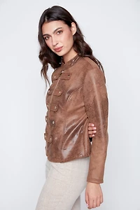 La veste amiral en daim