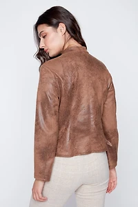 La veste amiral en daim