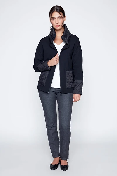 Mix media jacket