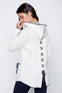 Criss cross detail cardigan