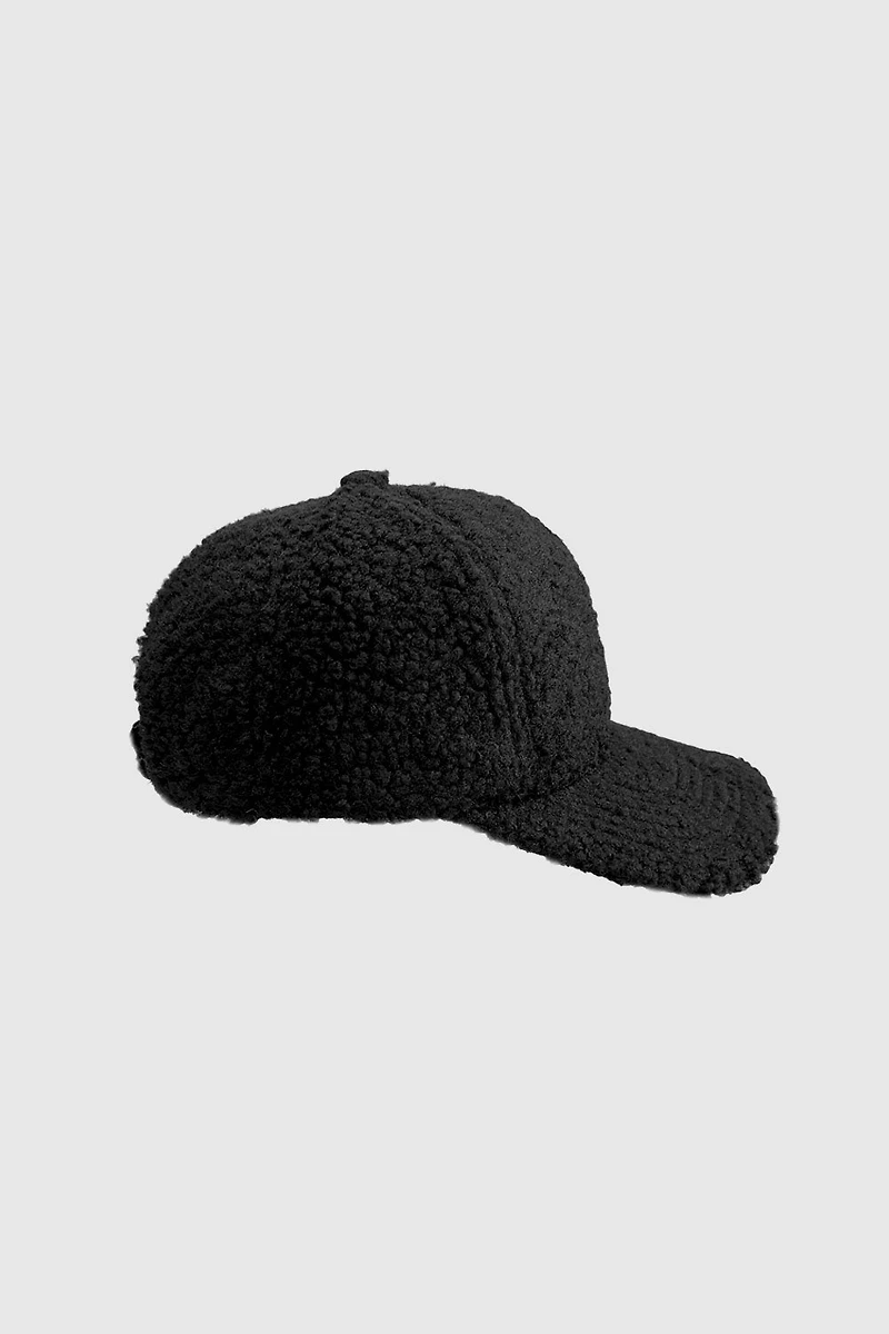 La csquette en sherpa bouclée