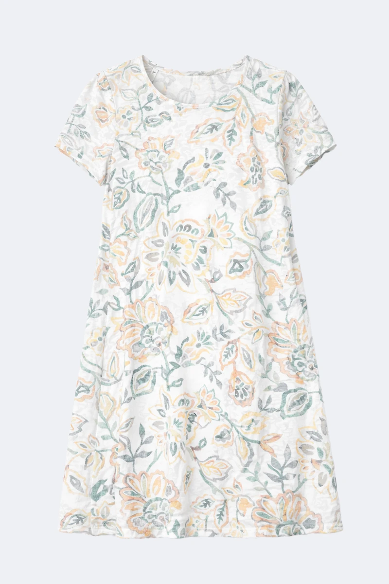 A-line garden design dress