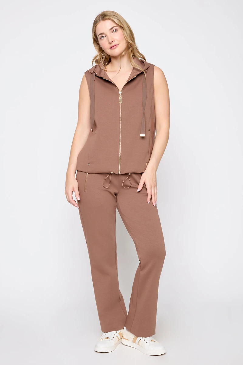 Scuba Zip Up Hooded Vest