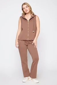 Scuba Zip Up Hooded Vest