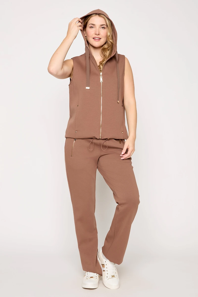 Scuba Zip Up Hooded Vest