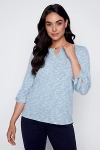 Mini dot print top