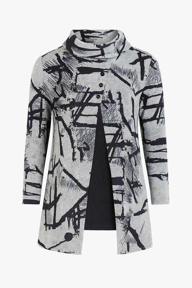 Cowl neck sweater