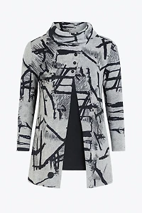 Cowl neck sweater