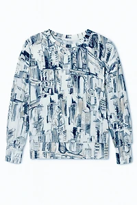 City print top