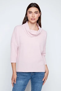 Rib top with back buttons