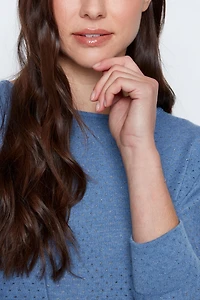 Dolman sleeve textured top