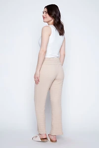 Pull on crinkle puff pant