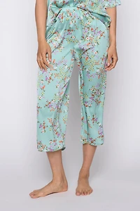 Mini floral satin pyjama