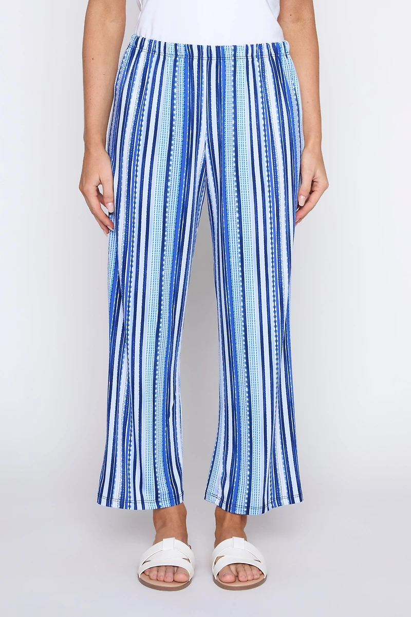 Blue stripe pant