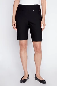 Stretch slim leg bengaline short