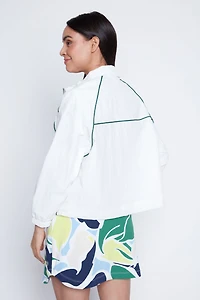 La veste classique en nylon à fermeture éclair