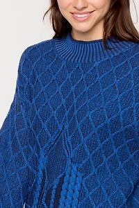 Two Tone Cotton Sweater