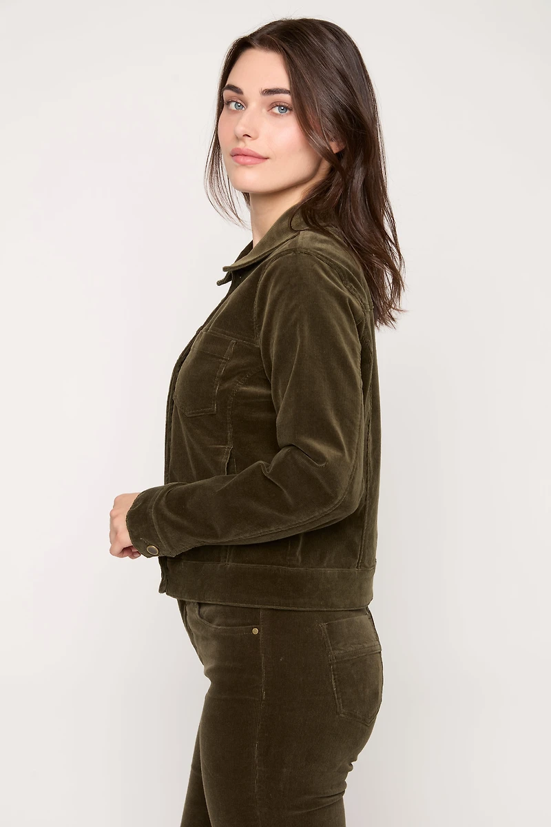 Corduroy Jean Style Jacket