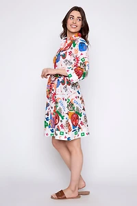 La robe chemise soleil et lune