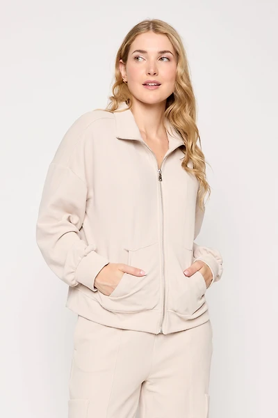 Scuba Zip Front Jacket