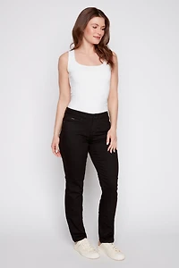 Slim leg basic jean