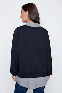 Le pull trompe-l'œil