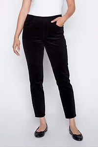 Le pantalon en velours côtelé